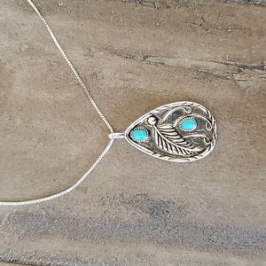 🟣 3/$25 Leaf Necklace NWOT